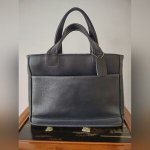 Coach Bleeker Tote Navy